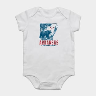 The Bear State Baby Bodysuit